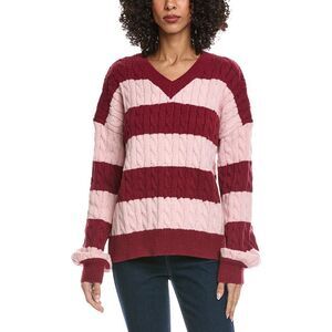 Madison Miles Womens  Knit Sweater, Pink